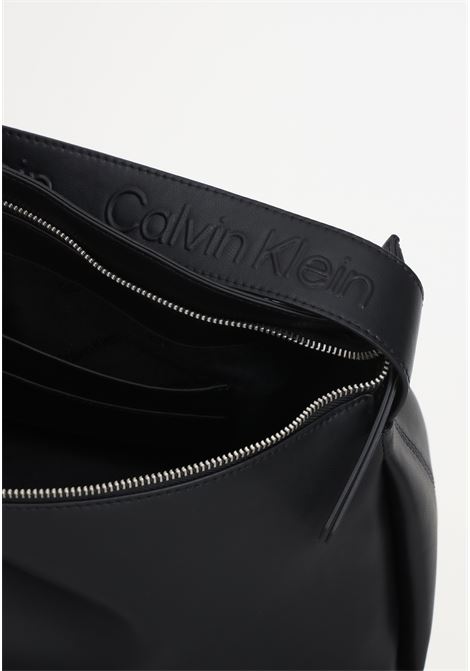 Black women's Gracie Shoulder Bag CALVIN KLEIN | K60K611341BEH